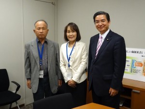 徳島県腎臓病協議会　豊田副会長・甲斐さん